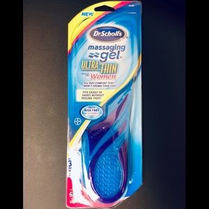 Dr. Scholls Massaging Gel UltraThin Womens Insoles